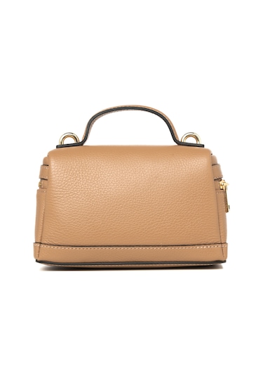 D85 Sand Portföy Çantası Kadın Ivette S Piumelli Milano Bag D85 Sand