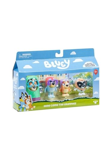 Bluey 19201 Bluey 4lü Figür Seti Asorti