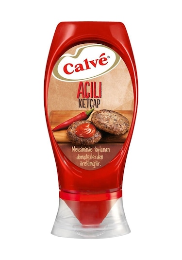 Calve Ketçap Acılı 700 G