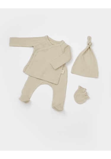 BabyCosy Organik Modal 4 Lü Set Csym26502 Açık Yeşil