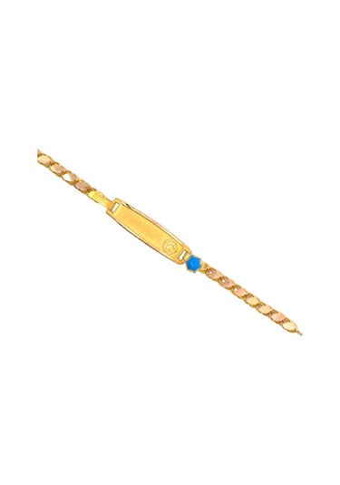 Cigold Taşlı Çocuk Bileklik 14 Ayar Altın 1.83 Gr Oa-c11303029264 Renkli Çok Renkli