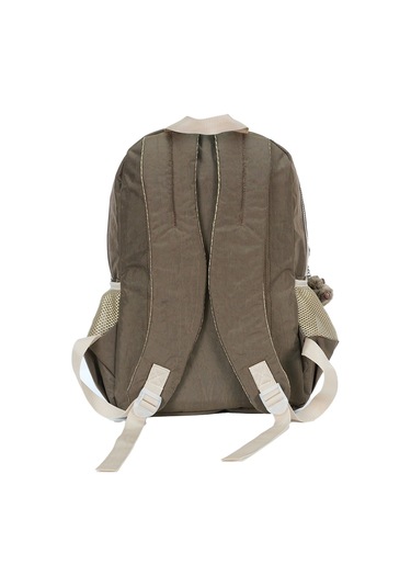 Pippa Koral Krinkıl Kumaş Kız Ve Erkek Çocuk Dört Bölmeli Okul Ve Günlük Sırt Çantası - Cnt8025-01 Çok Renkli