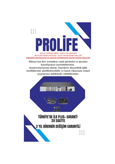 5 Li Sesli Güvenlik Kamerası 5 Mp Gece Renkli Yüz Ve Araç Tanımalı Full Hd Kamera Sistemi