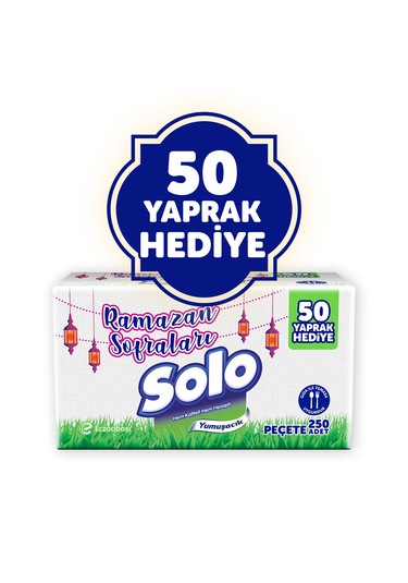 Solo 9'lu Peçete Ramazan Özel