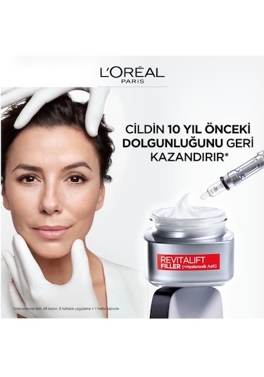 L'Oreal Paris Revitalift Filler Gündüz Bakım Kremi 50 ML
