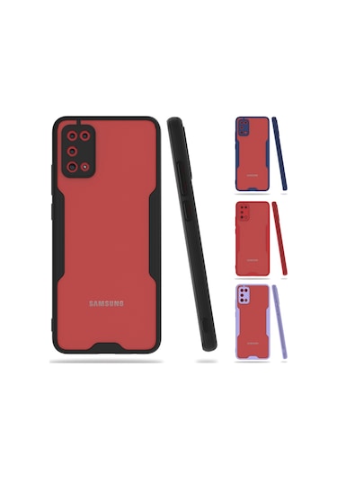 Samsung Galaxy A02S (A025) Kilif Platin Matte Silikon Arka Kapak 486101606