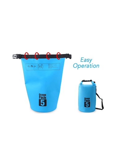 Konesam Pvc Su Geçirmez 15l Kurutma Çantası - Su, Kum Ve Toz Koruma - Nehir Turizmi, Kayık, Rafting İçin