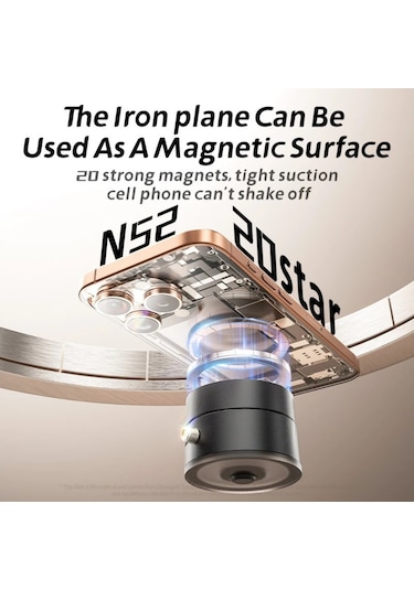 Platoon Pl-8625 Vakumlu Mıknatıslı Araç Telefon Tutacağı