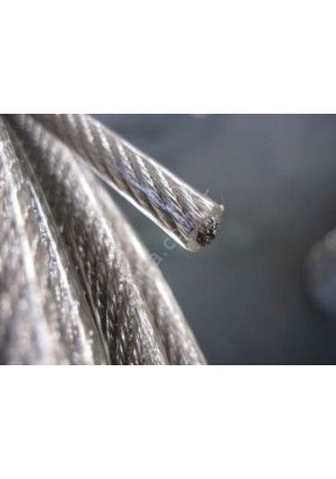 6Mm Pvc Kapli Çelik Halat 50 Metre