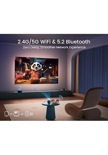 Wimius Q2 Pico Taşınabilir Projektör