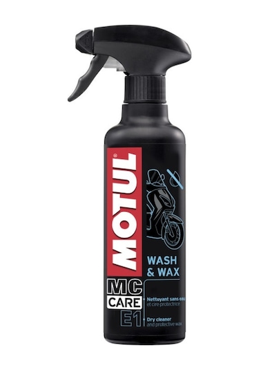 Motul Mc Care E1 Wash & Wax Motosiklet Temizleme Spreyi 400 ML
