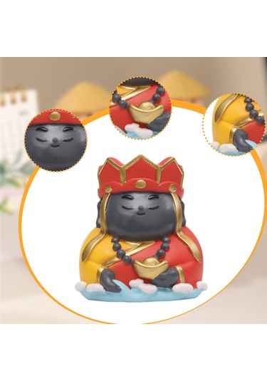 Suntek Küçük Figür Heykel Koleksiyon Reçine Süsleme 6x6,2x6,3 Cm