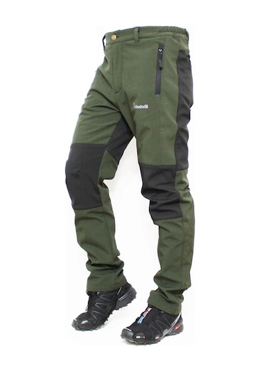 Mudwill Kışlık Polarlı Softshell Erkek Pantolon Haki