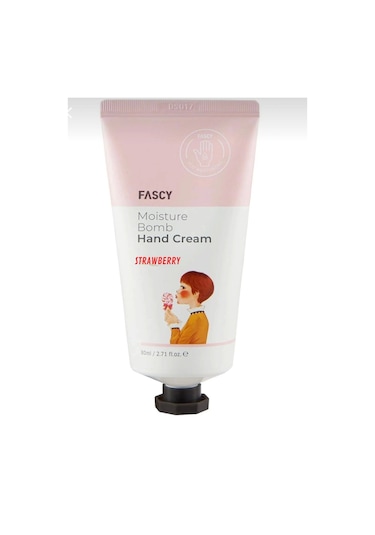 Fascy Nem Bombası Çilek Özlü Besleyici El Kremi 80 ML
