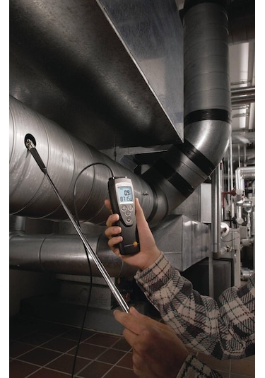 Testo 416 Kanal İçi Ölçümler İçin Anemometre