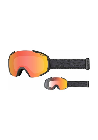 Relax R2 Glacier Kayak Gözlüğü - Black Black Siyah