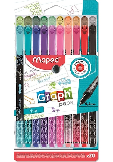 Maped Fineliner 20'Li Set N749051