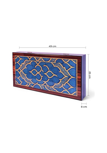 Biggdesign Oriental Tavla Mıknatıslı Mdf Kasa, Çizilmez Zemin, Polyester Pullar