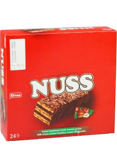 Nuss Gofret 18 Gr. 24 Adet (1 Kutu)
