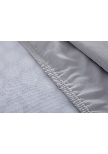 Doqu Home Colourful Fitted Çarşaf Tek King Size - Gri