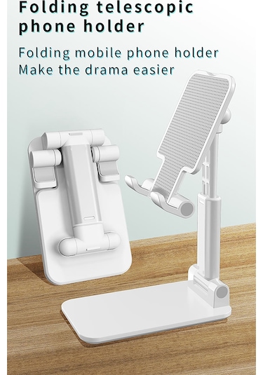 Masaüstü Katlanabilir Tablet ve Telefon Tutucu Stand