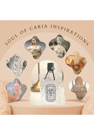 Narenciye Kokulu Soul Of Caria Eau De Kolonya 200 ML Özel Cam Şişe