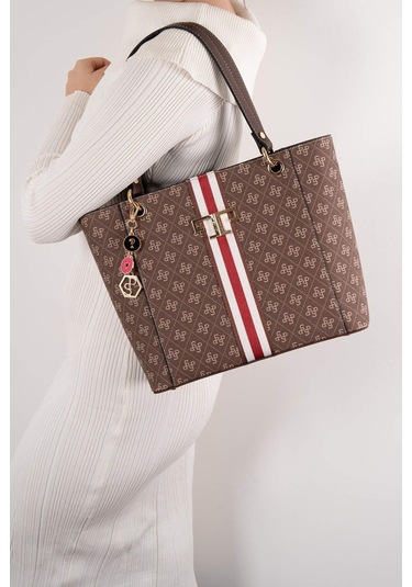 Silver Polo Kadın Omuz Çanta 1176 Kahverengi