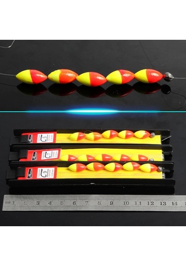 5 7 9 Dikey Şamandıra Balıkçılık Şamandıra Seti Sopa Balıkçılık Sürüklenme Olta Kanca Grubu Pesca Mücadele