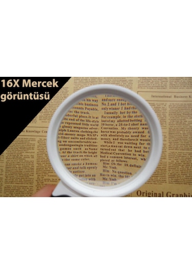 Texta 25616 Değiştirilebilir Mercekli El Tipi Büyüteç