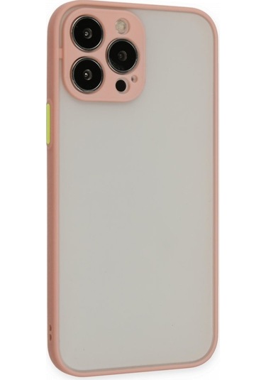 FitCase Iphone Uyumlu 14 Pro Max Montrea Silikon Arka Kapak