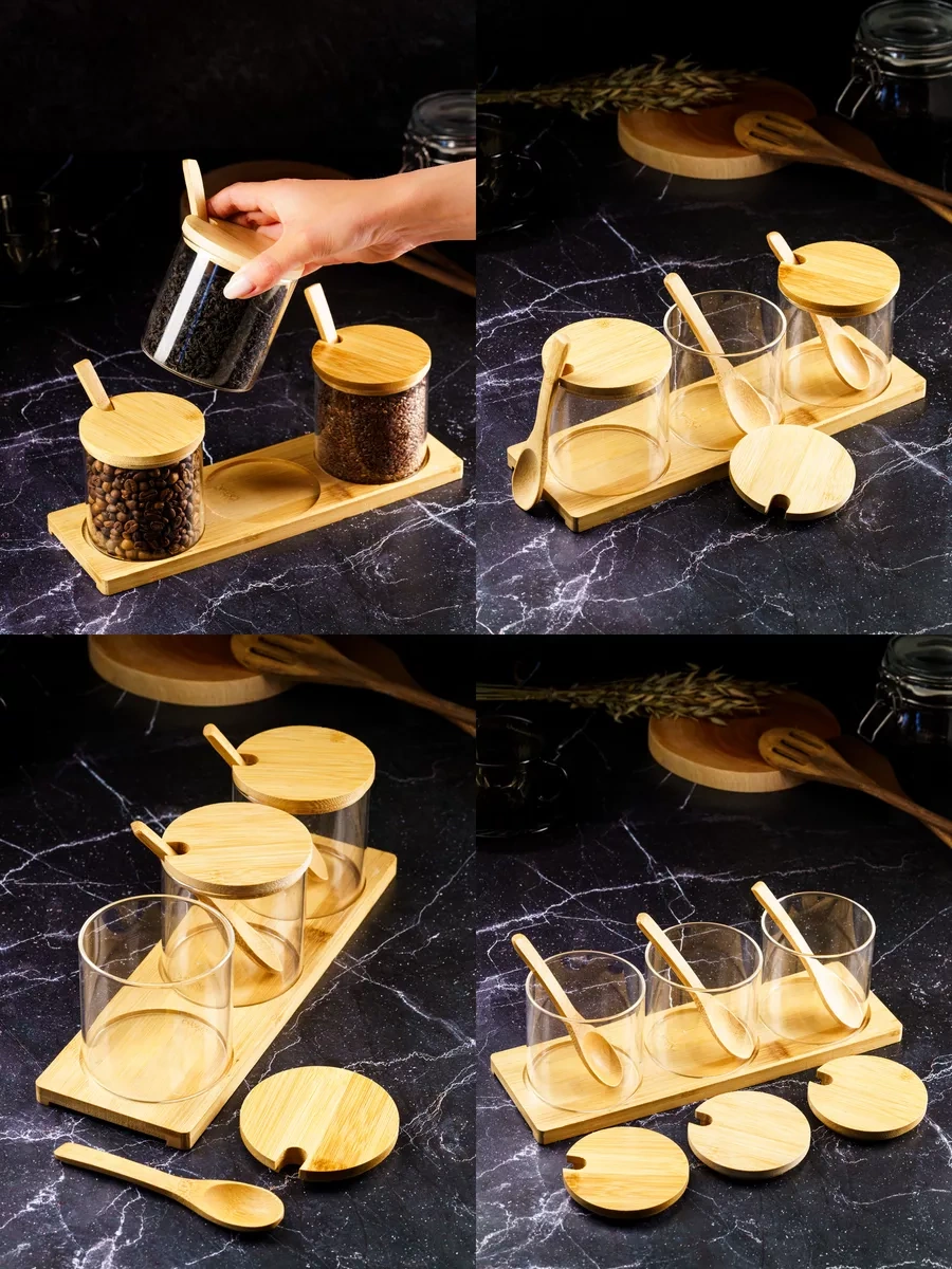 Homehoud Şeker Peçetesi Ve Tuzluk Kapaklı Ve Kaşıklı Set, Şeker Ve Bal İçin 216386244 Beyaz