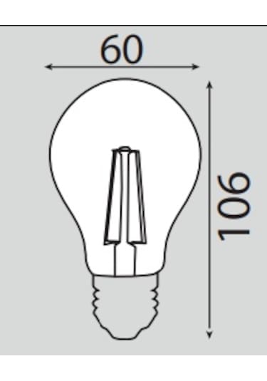 Horoz 10w Fılament Globe-10 Led Ampul 6400k E27 001 015 0010
