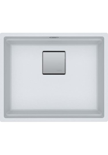 Franke Kubus 2 Kng 110-52 Granit Bianco Eviye