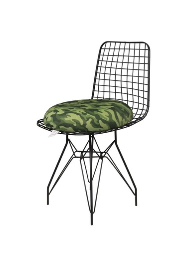 Viscofoam Ortopedik Oturma Simidi Kuyruk Sokumu Yastığı Yuvarlak Visco Oturma Simidi Kamuflaj