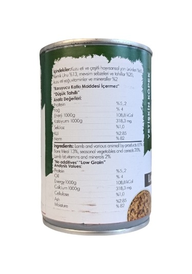 Snow Kuzu Etli Yetişkin Konserve Köpek Maması 6 x 400 G