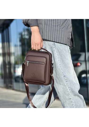 Wondernest Weıxıer D284 Erkek Günlük Çanta, Tek Omuzlu Altın