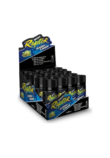 West Nutrition Hediye - Raptor Amino Liquid 20 Tüp Sıvı Amino