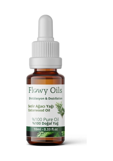 Flowy Oils Sedir Ağacı Uçucu Yağı 10 ML
