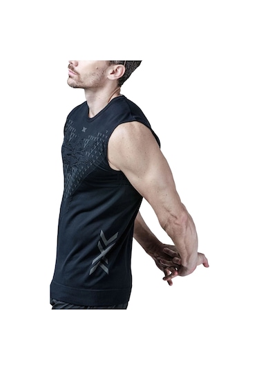 X-bıonıc X-bionic Twyce Run Singlet Erkek Siyah Koşu Atleti 28051 Çok Renkli
