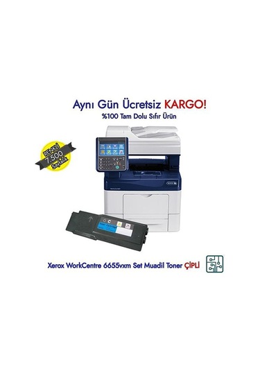 Printwell 6655-106R02752 Mavi Uyumlu Toner