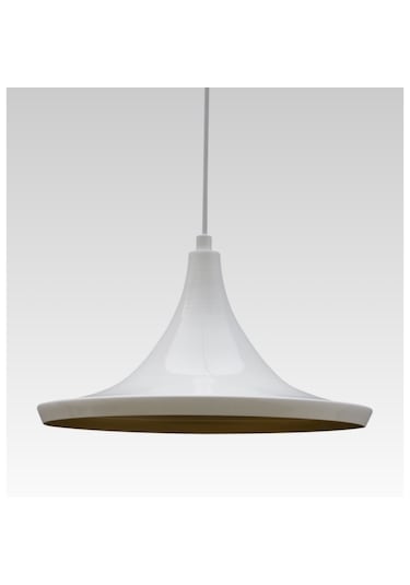 Riolight Metal Sarkıt Avize Siyah Içi Sarı Çap: 36 Cm