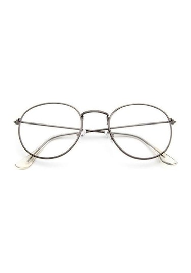 Jwl Yuvarlak Metal Dinlendirici Bilgisayar Ekran Gözlüğü Mavi B