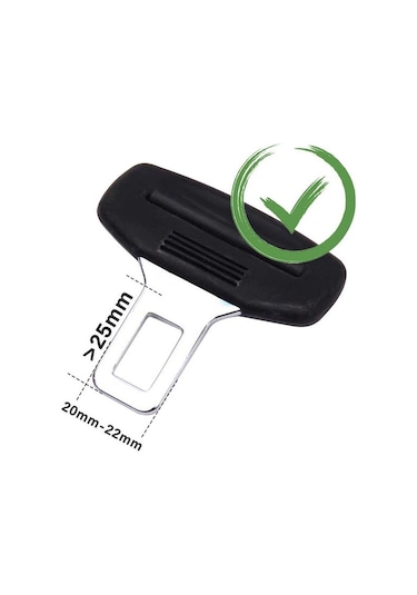 Araç Içi Kemer Çapası 2 Adet + Araç Içi Numaratör 1 Adet