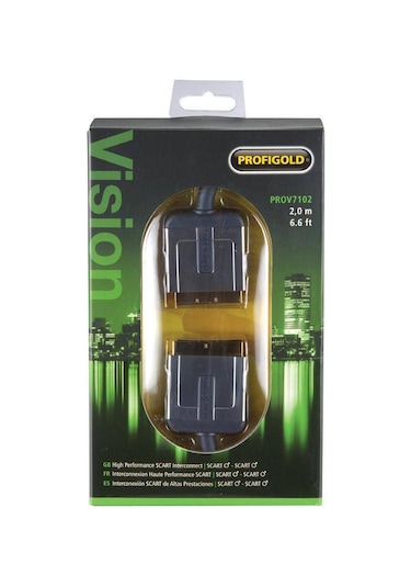 Profigold Prov 7102 24K Gold Scart Kablo
