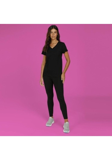 Lumberjack Ct132 Basic Modal V Neck Kadın Kısa Kollu Tişört