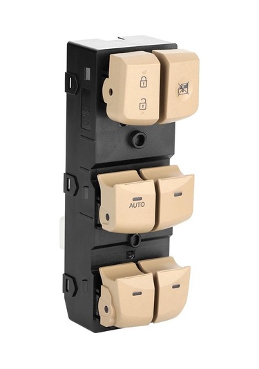 Hyundai Elantra Sol Dörtlü Cam Düğmesi Anahtarı Bej 2011--2015