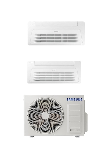 Samsung WindFree Multi AJ068TXJ3KH/EA 6.8 kW 1 Dış + 2 İç Ünite (12+18) Duvar Tipi Klima
