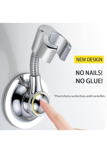 Suntek Banyo Ayarlanabilir Duş Başlığı Tutucu Braketi Vantuz