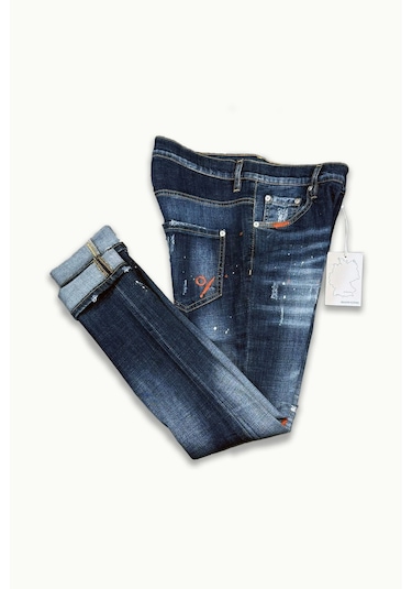 Barmore Indigo Jean Erkek Mavi