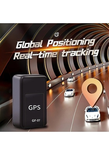 Honeybeeshop Alarm Ve Çit Özellikli Gf-07 Gps Bulucu Anında Tutma Siyah Şarj Edilebilir Usb Güvenlik Cihazı
